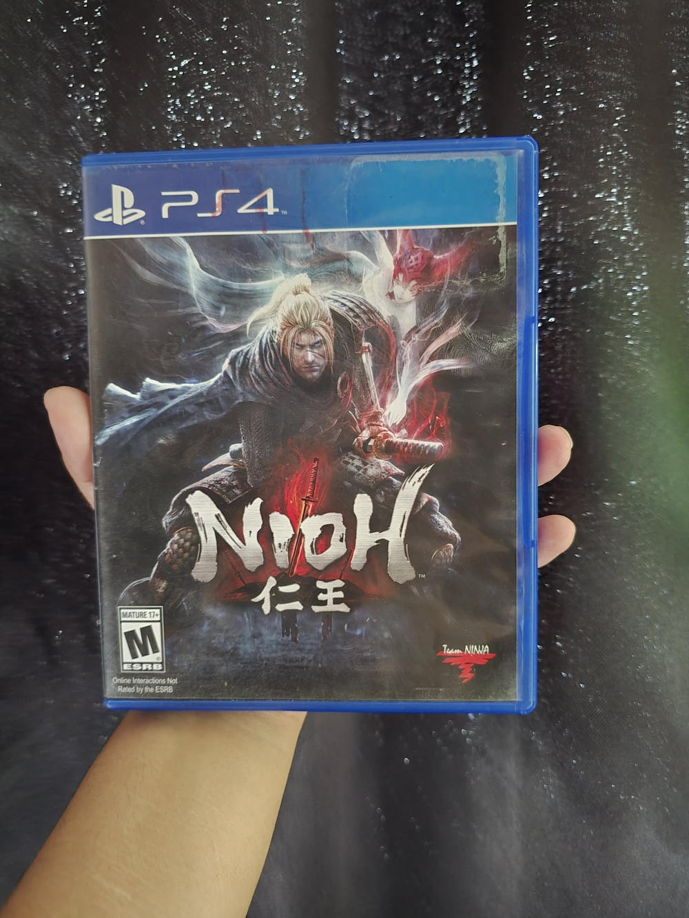 Sony 4 Nioh Game - Blue Case